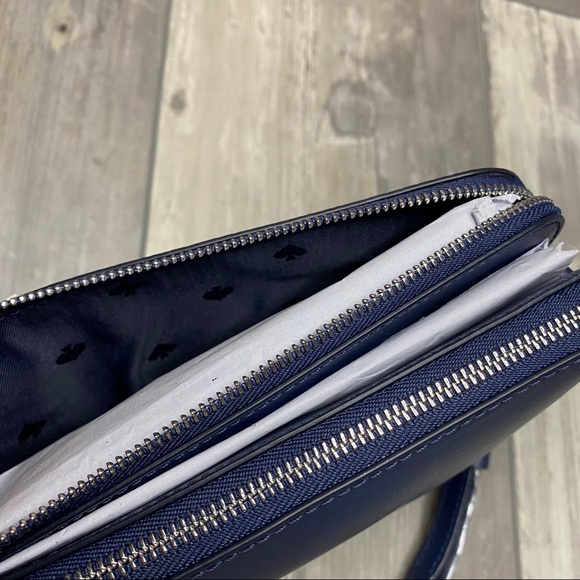 NEW Kate Spade Zibbi Double Zip Crossbody Bag - Picture 8 of 9
